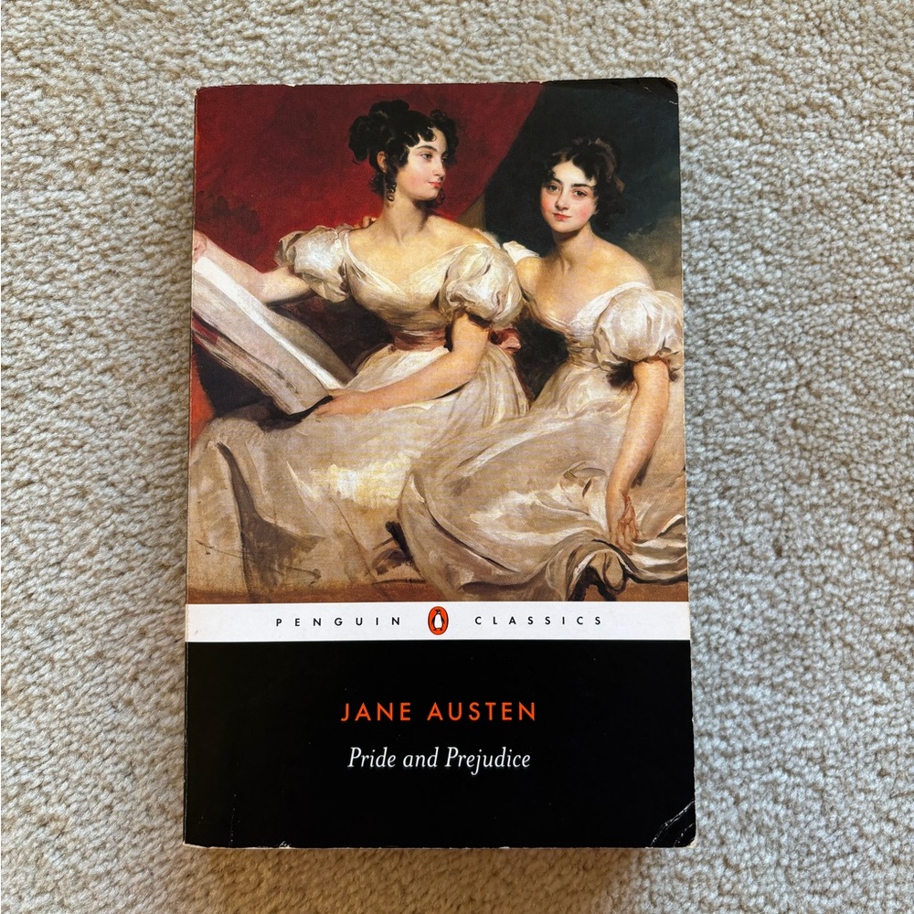 Pride and Prejudice paperback book